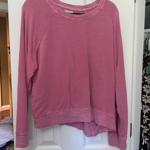 Women’s Pink Crew Neck Sweatshirt
